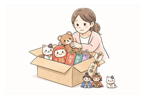 申込書と供養品をご郵送